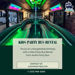 Kids Party Bus Rental