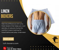 Linen Boxers for Men: Ultimate Breathability Meets Everyday Style