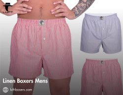 Linen Boxers Mens Wardrobes Need – Cool Comfort by Luft-Boxers