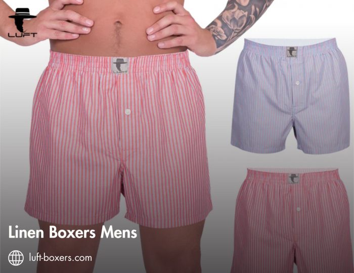 Linen Boxers Mens Wardrobes Need – Cool Comfort by Luft-Boxers