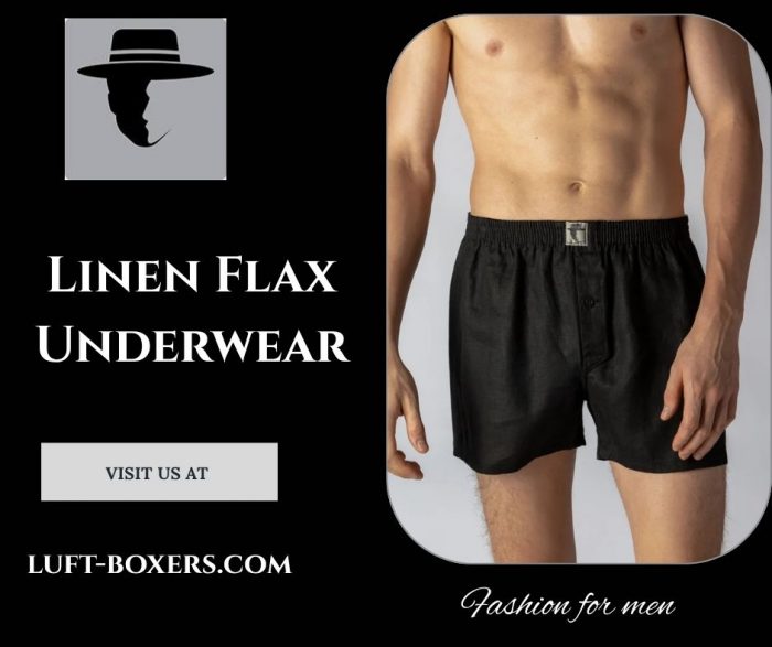 Experience Pure Comfort with Premium Linen Flax Underwear from Luft-Boxers