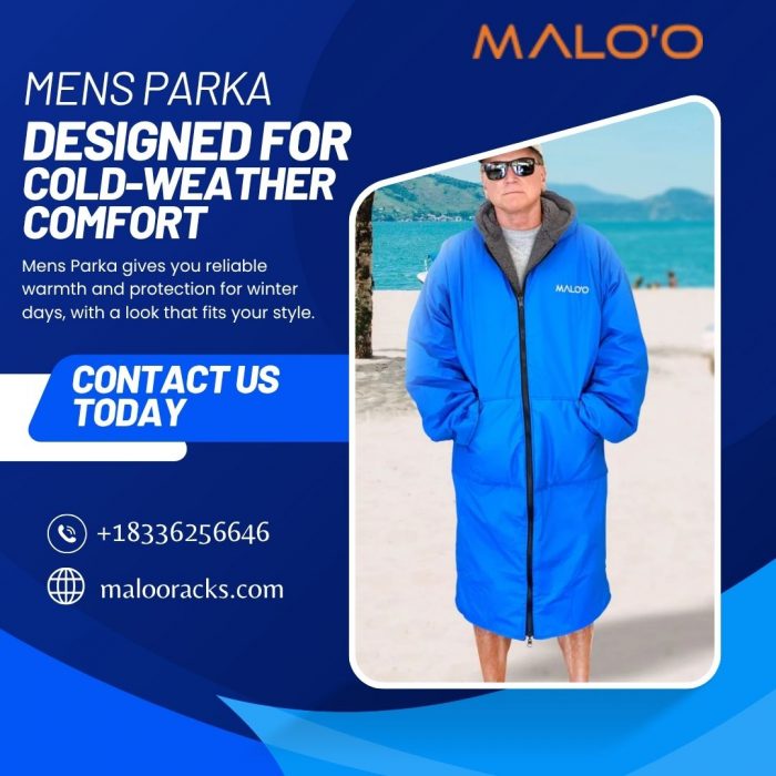 Men’s Parka by Malooracks – Rugged Warmth Meets Timeless Style