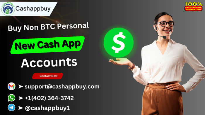Top 4 Reliable Providers to Buy Non Btc Personal New Cashapp Accounts
