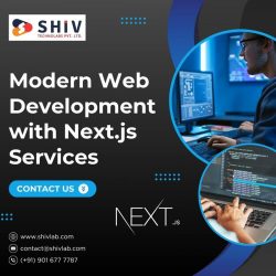 Next.js Development Services by Shiv Technolabs