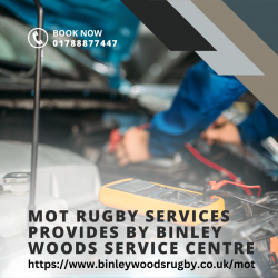 MOT Rugby Services Provides By Binley Woods Service Centre