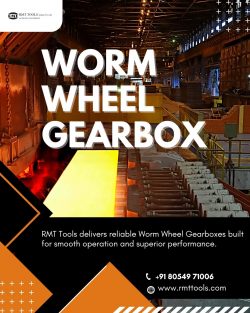 Optimize Your Machinery with RMT Tools Worm Gearboxes