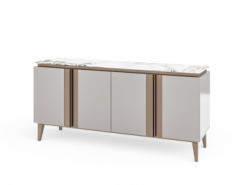 2570 MARBLE TOP BUFFET