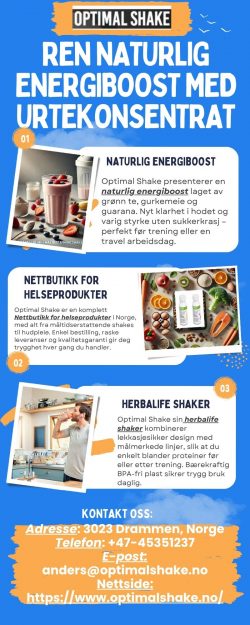 Pulverblanding for effektiv naturlig energiboost uten tilsetninger