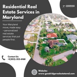 Residential Real Estate Services in Maryland