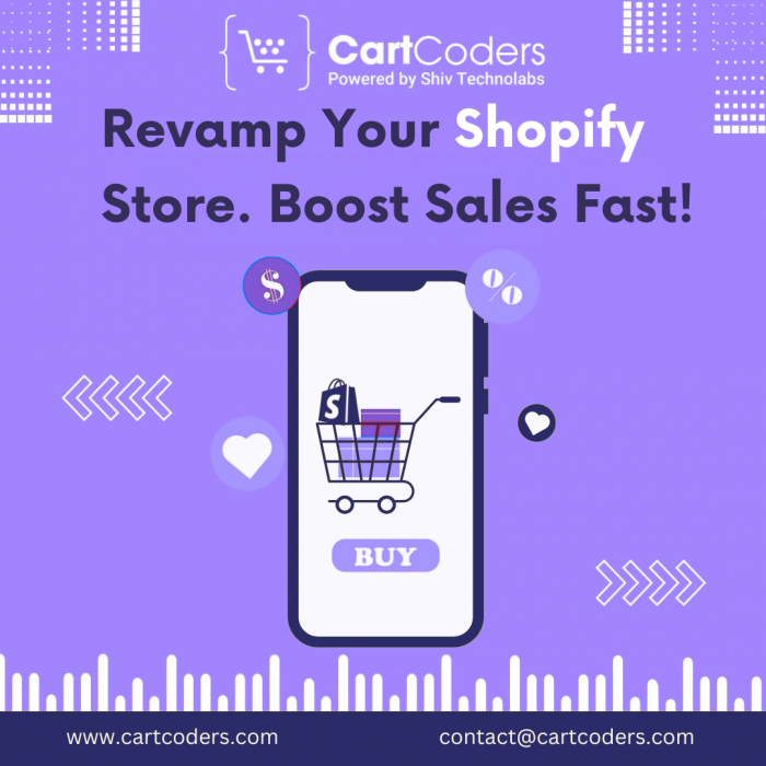 Revamp Your Shopify Store. Boost Sales Fast!