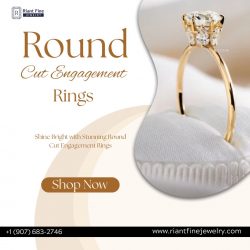 Timeless Beauty with Round Cut Engagement Rings