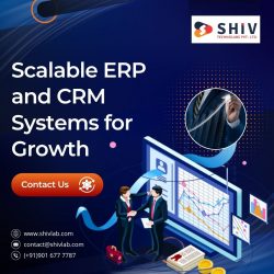 Get ERP and CRM Development Services by Shiv Technolabs