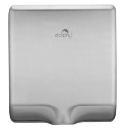 Dolphy Tornado Touchless Automatic Wall Mount Hand Dryer 1000W Stainless Steel – Silver