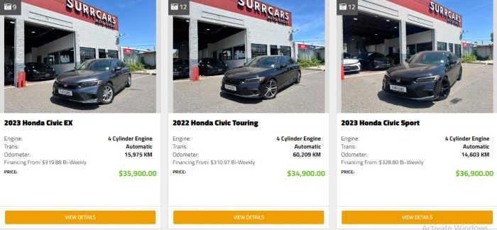 Best used car dealers in British Columbia