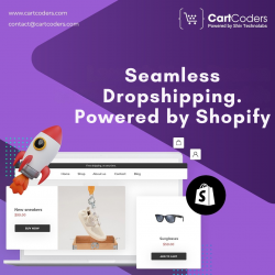 Seamless Dropshipping. Powered by Shopify