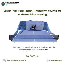 Smart Ping Pong Robot—Transform Your Game with Precision Training