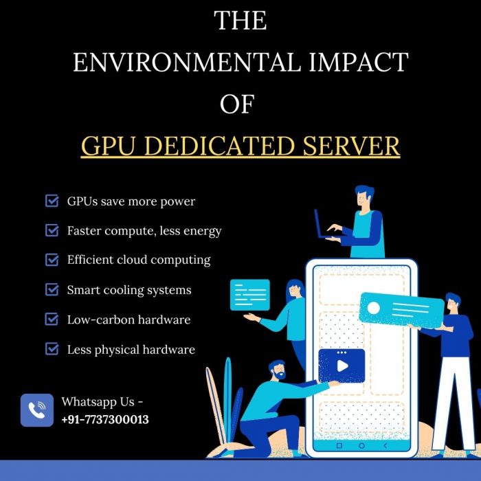 The Environmental Impact of GPU Dedicated Server