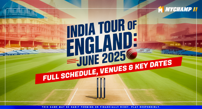 India Tour of England in June 2025: Full Schedule, Venues & Key Dates