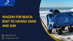 Wagon for beach: Designed to Manage Sand and Sun