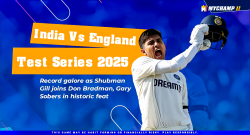 India Vs England Test Series 2025: Record galore as Shubman Gill joins Don Bradman, Gary Sobers  ...