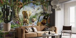 3d wallpaper for living room