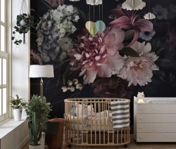 floral mural wallpaper