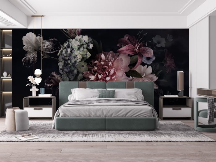 romantic 3d wallpaper for bedroom walls