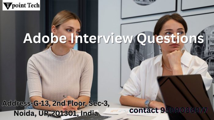 adobe interiview question