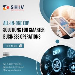 Premium ERP and CRM Development Services by Shiv Technolabs