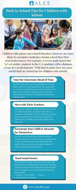 Back to School Tips for Children with Autism
