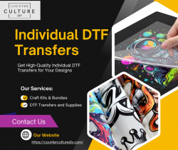 High-Quality Individual DTF Transfers | Counter Culture DIY