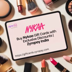 Buy Nykaa Gift Cards with Exclusive Discounts | ZyroPay India