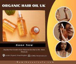 Buy organic hair oil from Bumi Botanicals for stronger, helthier hair growth