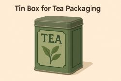 Highly demanded tin box for tea packaging in India