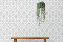 damask wallpaper