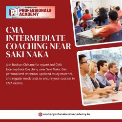 CMA Intermediate Coaching Near Saki Naka