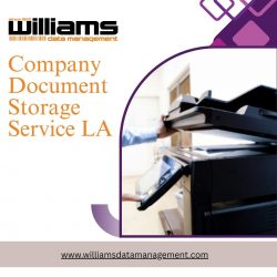 Company Document Storage Service LA