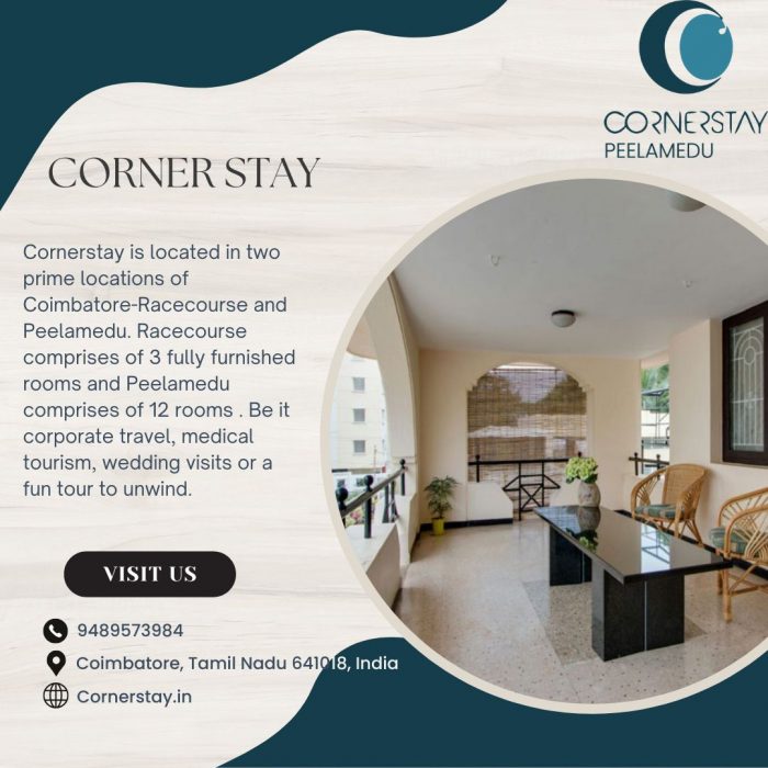 Daily Rental in Coimbatore – Flexible, Hassle-Free Stays
