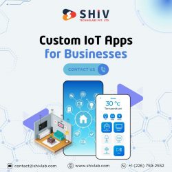Custom IoT App Development Services by Shiv Technolabs