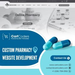 CartCoders: Trusted Pharmacy Website Development Company