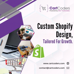 Custom Shopify Design, Tailored for Growth.
