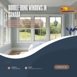 Double-hung windows in Canada