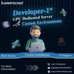 Developer-First GPU Dedicated Server with Custom Environments