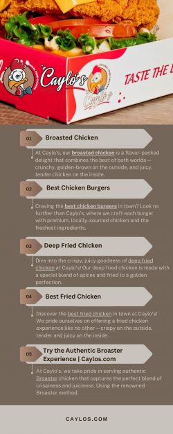 Enjoy Quality Fast Food at Caylo’s | Caylos.com