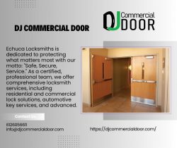 Expert Commercial Door Replacement by DJ Commercial Door