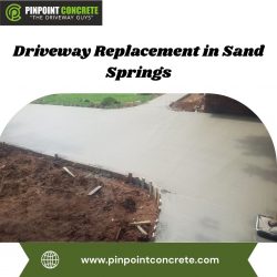 Driveway Replacement in Sand Springs