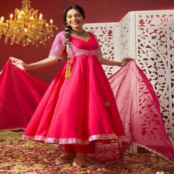 Shop Solid Gotapatti Suit Set for Women – Guleri