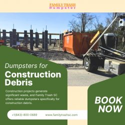 Dumpsters for Construction Debris