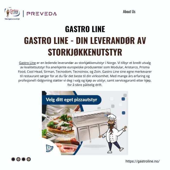 Gastro Line – Din Leverandør av Storkjøkkenutstyr