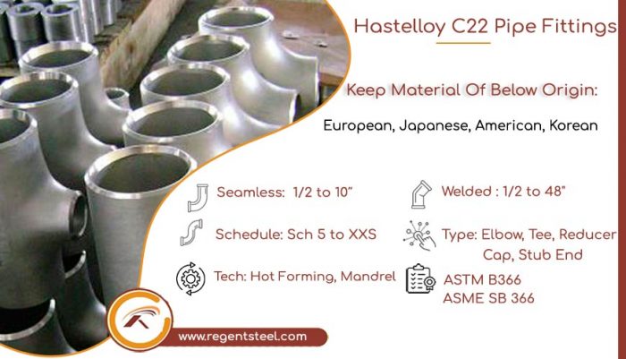 Hastelloy C22 Fittings